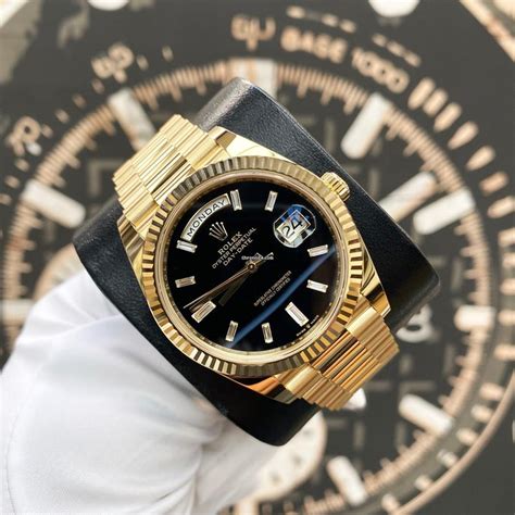 rolex day-date onyx dial 2022|rolex day date for sale.